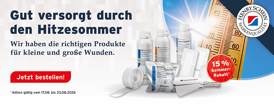 Gut versorgt durch den Hitzesommer. Wir haben die richtigen Produkte für kleine und große Wunden. Akiton vom 17.08. bis 23.08.2026